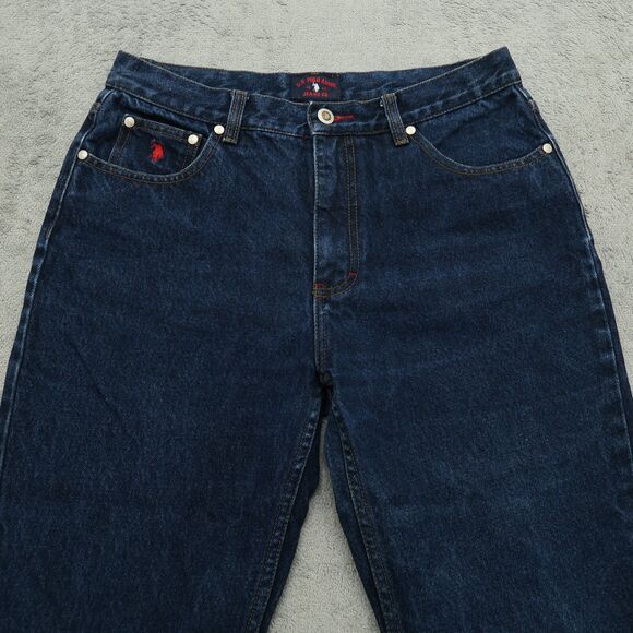 US Polo Assoc. Jeans Women's Size 11/12 Blue  Mid-Rise Bootcut Denim 30" Inseam - Picture 13 of 16